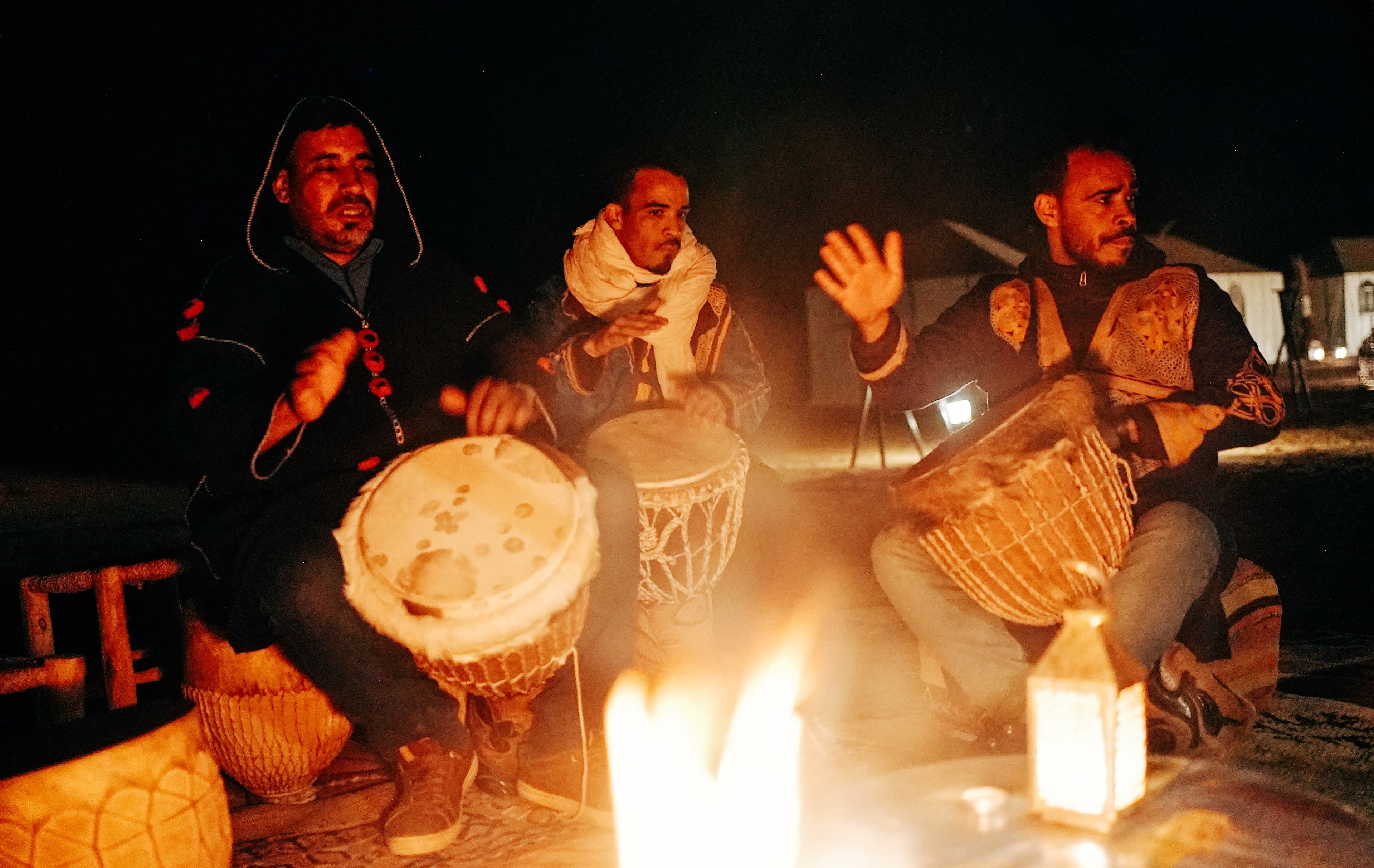 Sahara Desert team gathering