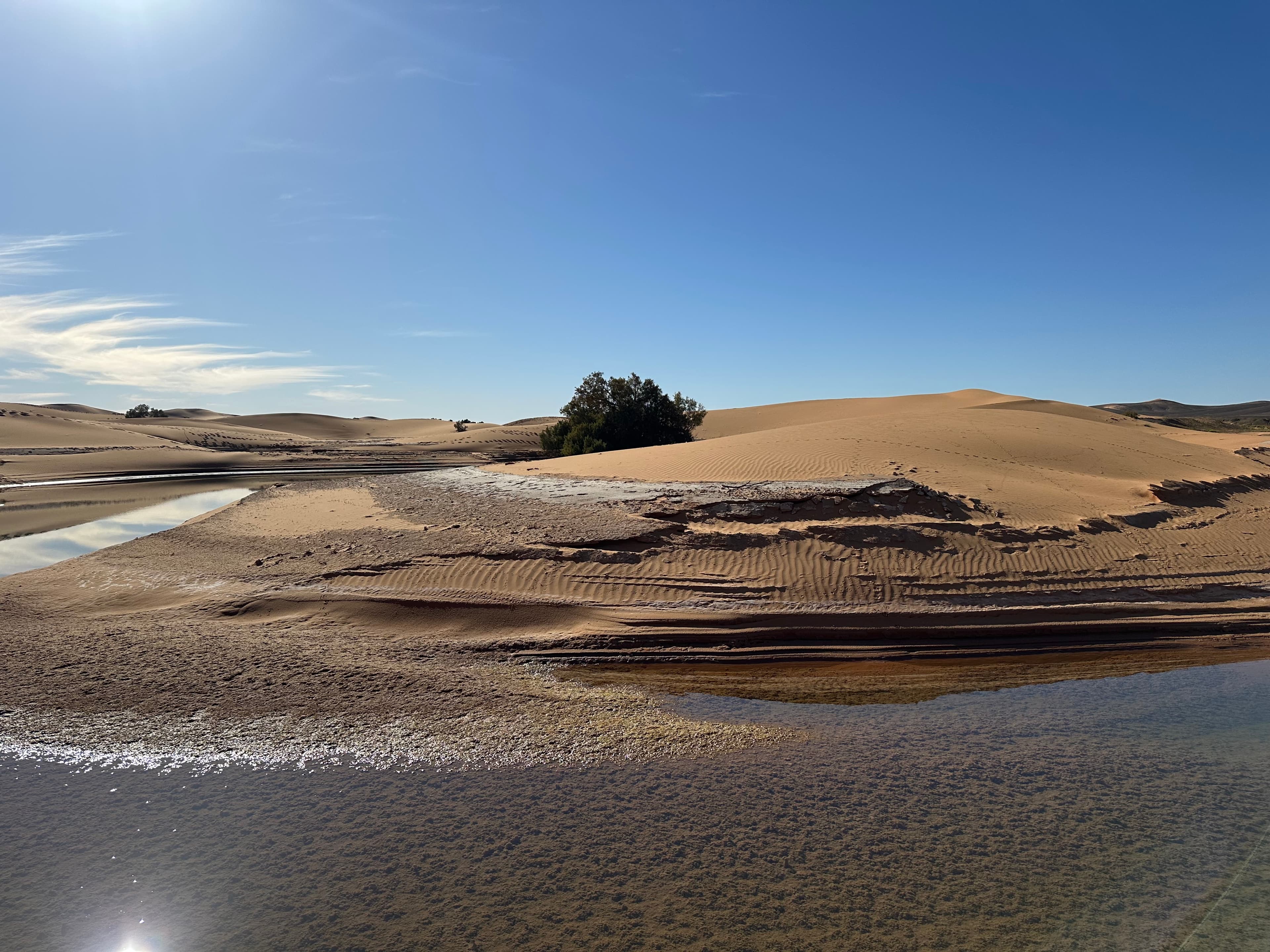 Sahara Desert landscape from Errachidia